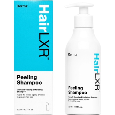 Dermz HairLXR 300 ml peelingový šampón