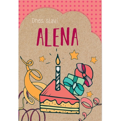 Albi Přání k svátku - Alena