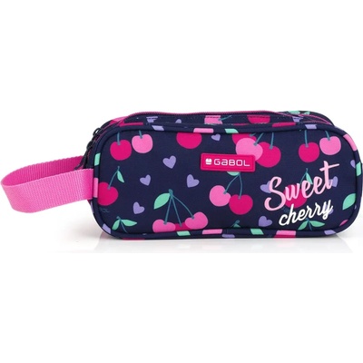 Gabol Ученически несесер Gabol Sweet с три ципа, мек
