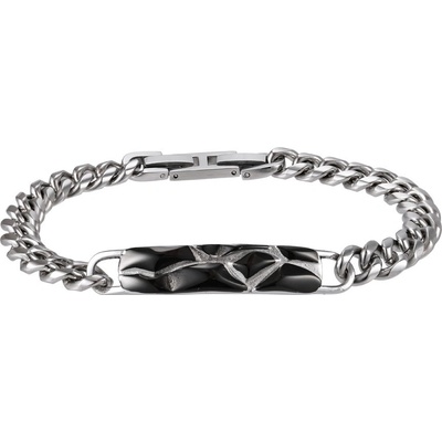 Steel Edge náramok z chirurgickej ocele BSS1025BK