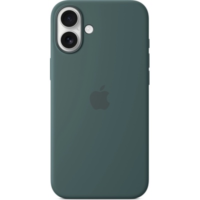 Силиконов калъф Apple iPhone 16 Plus Silicone Case with MagSafe, Lake Green (Seasonal) (myyh3zm/a)