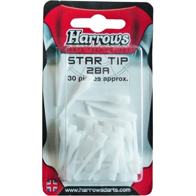 Harrows T92 STAR SOFT 30 ks v blistri - biele