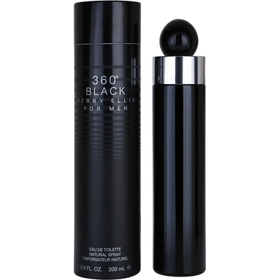 Perry Ellis 360 Black toaletná voda pánska 200 ml