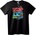 NOONEBRAND Тениска Не можеш да спреш вълните, научи се да сърфираш - M, White