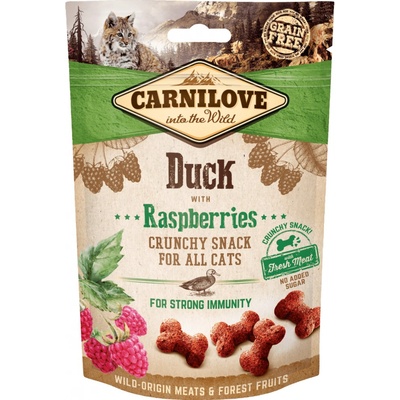 Carnilove Cat Crunchy Snack Duck & Raspberries 50 g – Hledejceny.cz