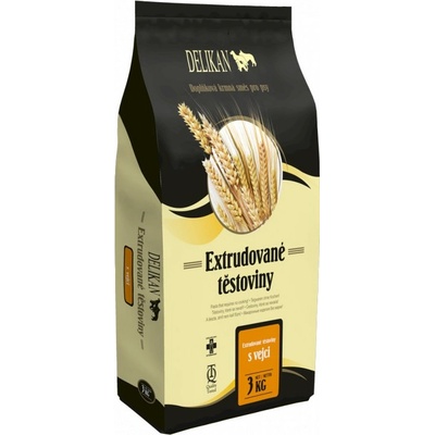 Delikan Dog Extrudované cestoviny s vajcom 3 kg