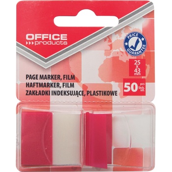 Office Products Сигнални лентички Office Products, 25x43, червен (31238-А-ЧЕРВЕН)