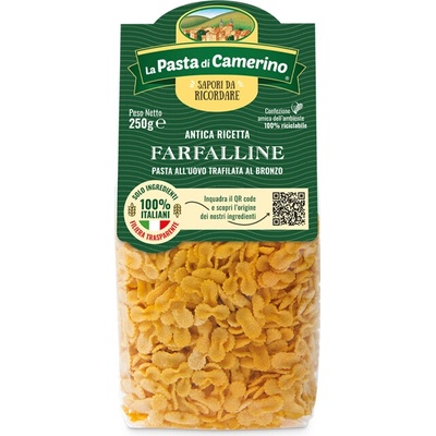 La Pasta di Camerino vaječné Farfalline 24 x 250 g