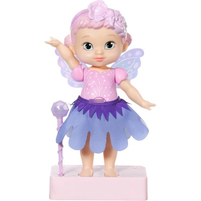Zapf Creation ZAPF Creation BABY born® Storybook Fairy Violet 18cm кукла с магическа пръчка, със сцена, декор и картинки (833780)