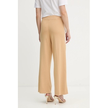 Elisabetta Franchi Спортен панталон Elisabetta Franchi в бежово с десен KP69S56E2 (KP69S56E2)