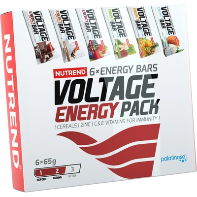 Nutrend Voltage Energy Bar 6 × 65 g – Hledejceny.cz