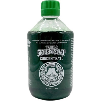 Tattoo Green mydlový koncentrát aloe tattoo 500 ml
