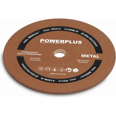 POWERPLUS POWACG7010 100x10x3,5 mm