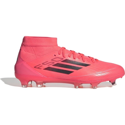 Adidas Дамски футболни бутонки Adidas F50 Pro Mid-cut Womens Firm Ground Football Boots - Turbo/Blk/Platn