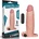 Lovetoy Pleasure X Tender Vibrating Penis Sleeve LV1066 Add 3" Flesh