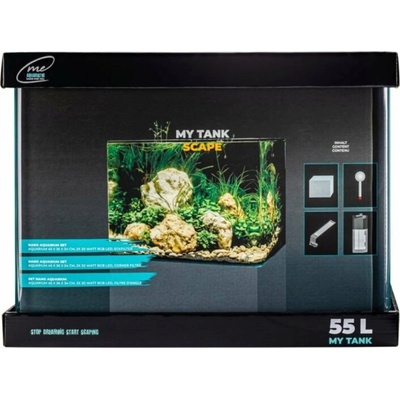 Me My Tank Scape Aquarium Set 55 l