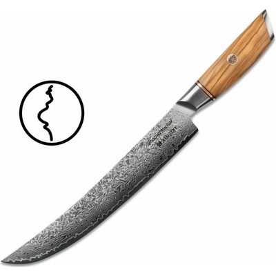 XinZuo Lan Nůž na maso B37 10" Těhotnej kuchař