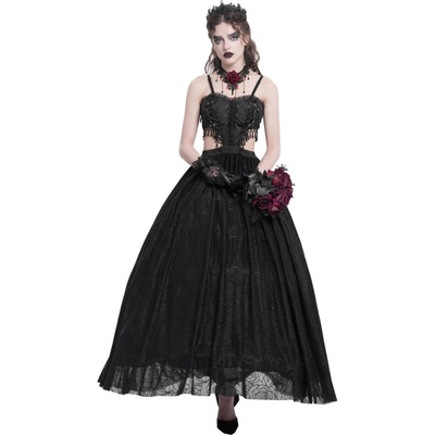 Devil Fashion šaty Black Rose