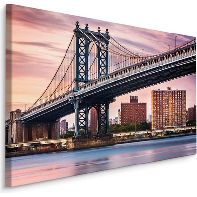 MyBestHome BOX Plátno Manhattan Bridge Varianta: 70x50