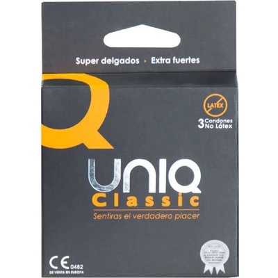 Uniq Classic latex free 3 ks