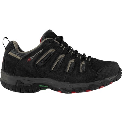 Karrimor Юношески обувки Karrimor Mount Low Junior Waterproof Walking Shoes - Black/Red