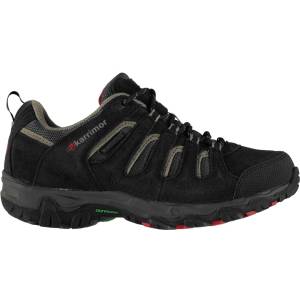 Karrimor Юношески обувки Karrimor Mount Waterproof Walking Shoes Juniors - Black/Red