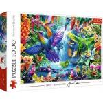 Trefl Puzzle 1000el hummingbird clubs in the tropics pud6