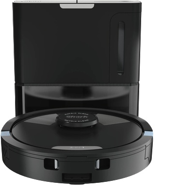 Прахосмукачка робот Shark Matrix Plus RV2620WAEU, 650 W, 0.3 л, 360 LiDAR, Автономия до 110 мин, Станция за самопочистване, Matrix Clean, Черен (RV2620WAEU)