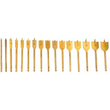 Комплект свредла за дърво 6-38 мм kd10637 (kd10637)