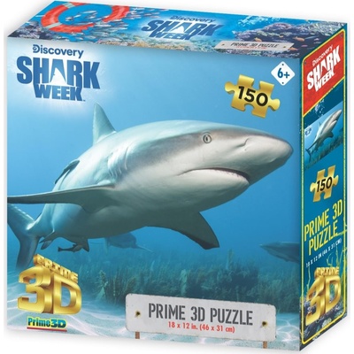 PRIME 3D Puzzle Discovery: Shark Week (Žraločí týden) 150ks