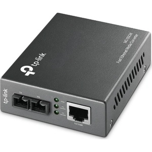 TP-Link Медиен конвертор TP-Link - MC100CM, RJ-45/SC/UPC, черен (MC100CM)