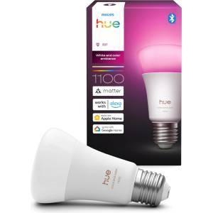 Philips White & Color Ambiance E27 LED light bulb, 1100lm, 16 million colors, dimmable LED light, bulb controllable via app and voice, compatible with Amazon Alexa, pack of 1, new generation - 929003853501 (3