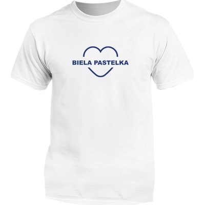 Biela Pastelka srdce biela