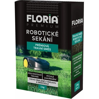 Floria Travní semeno pro robotické sekání, 1 kg, 40 m² 008508
