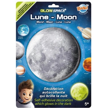 Buki France Космос - Фосфоресцираща планета - Луна (bk3df3)