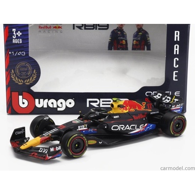 Bburago Red bull F1 Rb19 Team Oracle Red Bull Racing N 11 Austin Usa Gp 2023 Sergio Perez Matt modrá 1:43