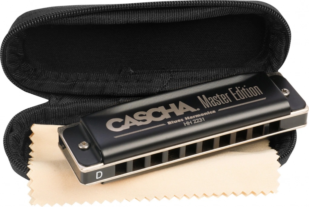 Cascha Master Edition Blues Harmonica D