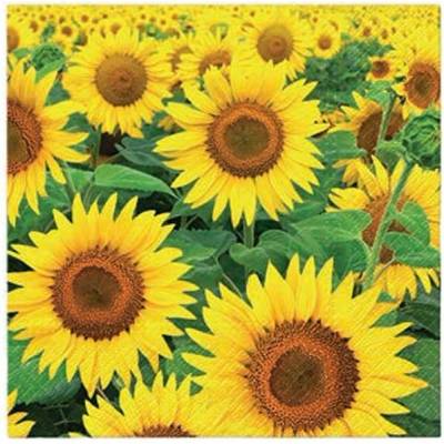 TaT ubrousky Sunflowers Field 33x33cm