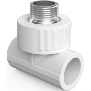 Mexen PPR тройник за заваряване за тръби PPR 20 x 1/2 M x 20 - W97333-2012M20-00 (W97333-2012M20-00)