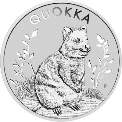 Perth Mint Strieborná minca Quokka 2023 1 oz