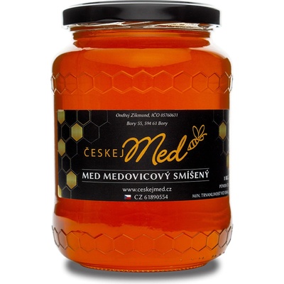 ČeskejMed MED MEDOVICOVÝ SMÍŠENÝ 1 kg