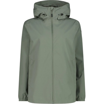 CMP Дамско водоустойчиво яке CMP Women's ClimaProtect Jacket Fix Hood Parka - Avocado - размер 50 (EU) (104-5356-0619)