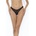 Noir Handmade P011 Leopard Flock Thong M