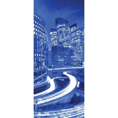 Preinterier DV0100 Fototapeta na stenu Mesto zrýchlené vlies 91cm x 211cm