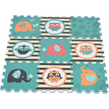 Image 1 of Moni Мек пъзел-килим Elephant Owl - 3064