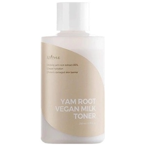 ISNTREE Yam Root Vegan Milk Toner хидратиращ тонер за лице с корен от ямс унисекс 200 мл