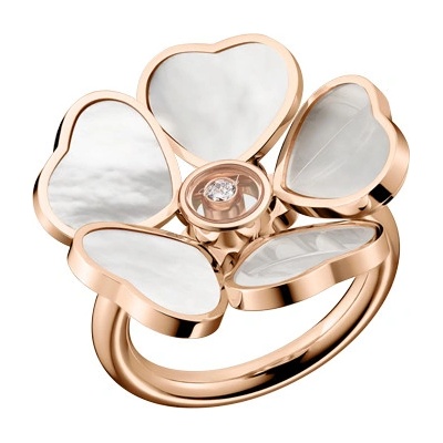 Chopard Zlatý Prsten Happy Hearts Flower 82A085 5310 2011497