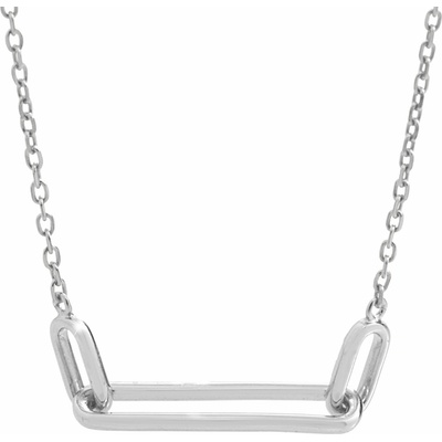 JSB Bijoux Propojené ovály 92300521r (Ag925/1000, 3,52 g)