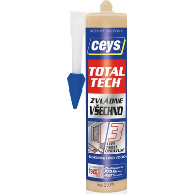 CEYS TOTAL TECH lepidlo univerzálne 290g