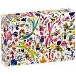 Svenjoyment Puzzle 1000 Flowers and Dragonflies